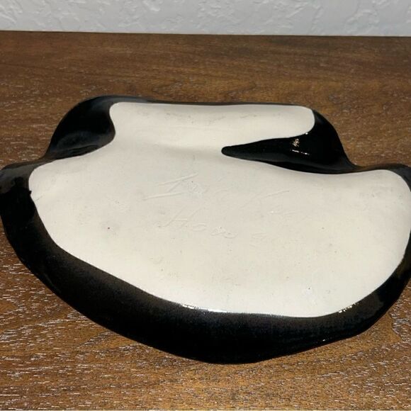 Ina Koch Dolphin Ceramic Decorative Dish - Picture 4 of 5